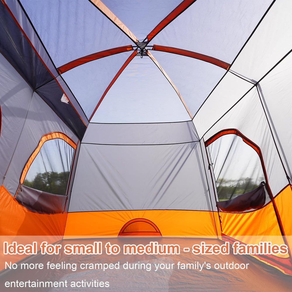 Vidalido Tents breathable mesh windows improve airflow and comfort.