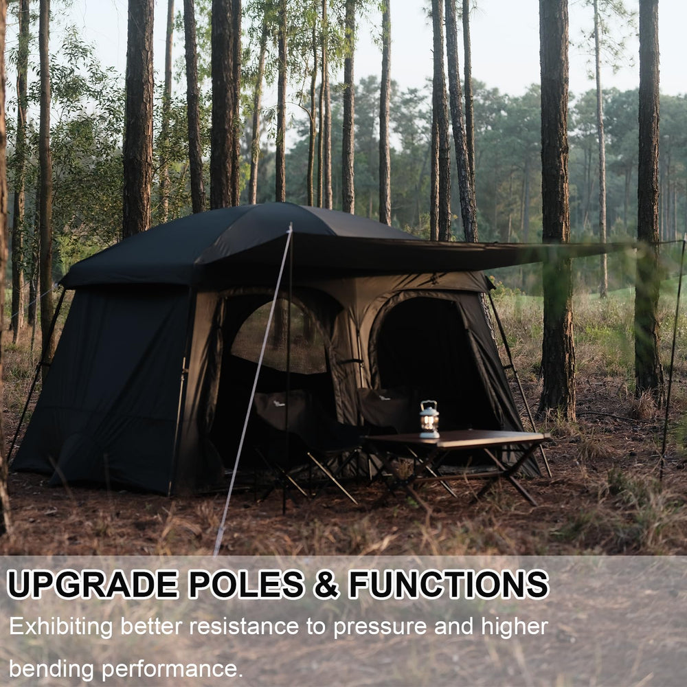 Vidalido Tents dual-layer mesh and vents boost ventilation and condensation control.