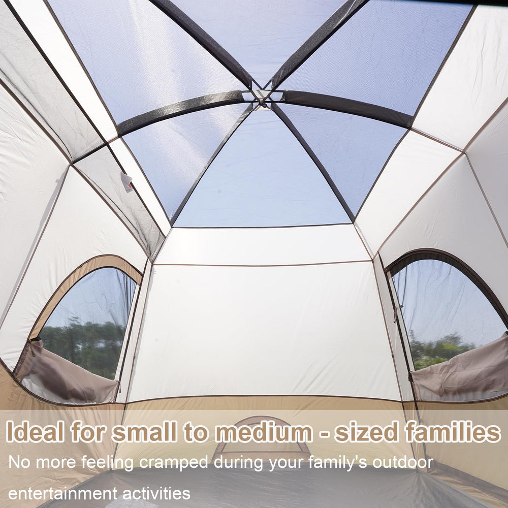Vidalido Tents skylight vents for better ventilation and stargazing.