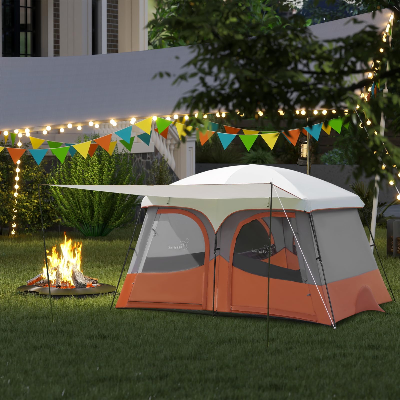 Vidalido Tents spacious interior illustrating room for sleeping and gear