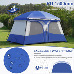 Vidalido Tents weatherproof coating keeps gear dry in diverse conditions.