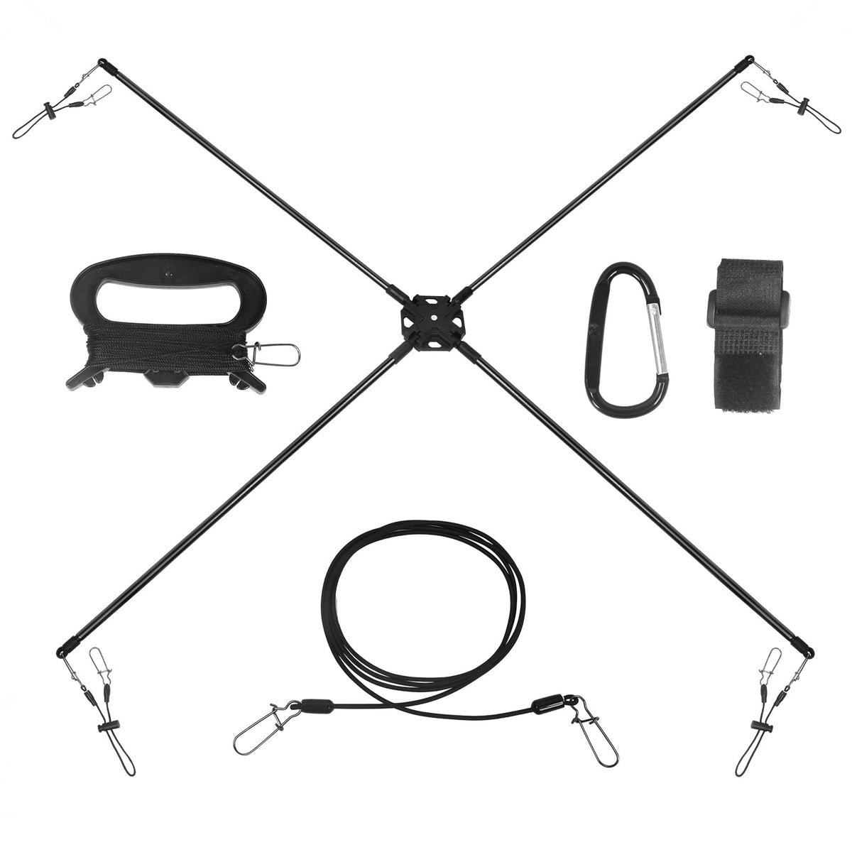 VIFDERU duck decoy spreader system setup demonstrates quick field assembly for hunts.