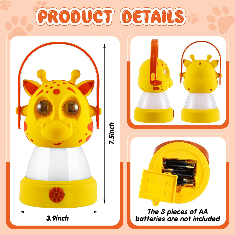 VIHOSE giraffe-lantern features a playful glow for kids' rooms.
