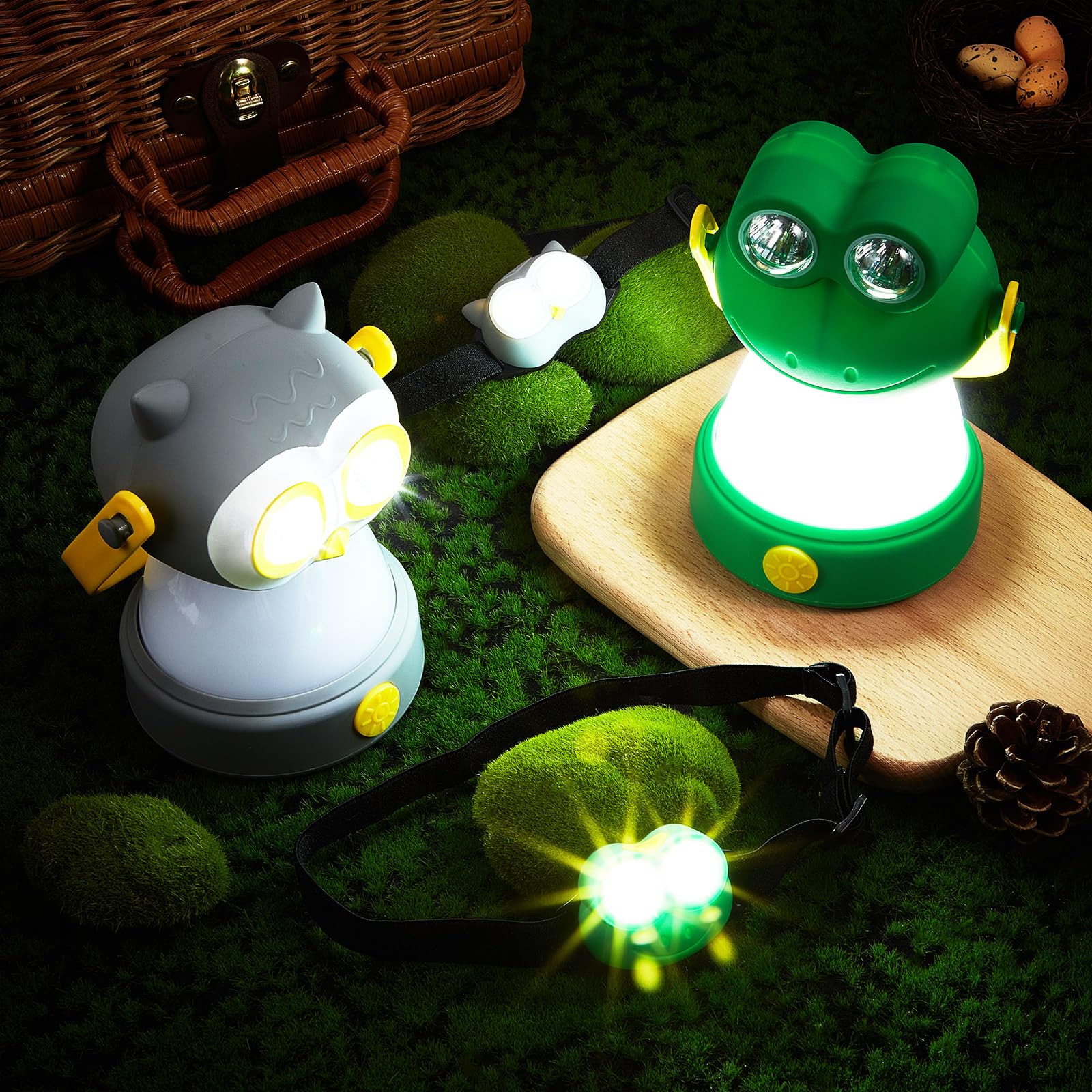 VIHOSE frog headlamp: hands-free illumination for outdoor play