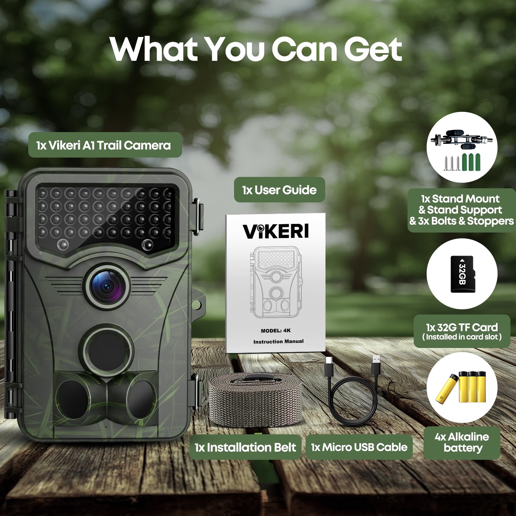 Vikeri wildlife monitoring surveillance enables discreet outdoor observation