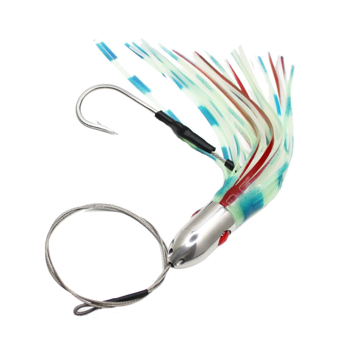 VIKETECH 10in deep-sea lure head ensures saltwater durability for big-game fishing.