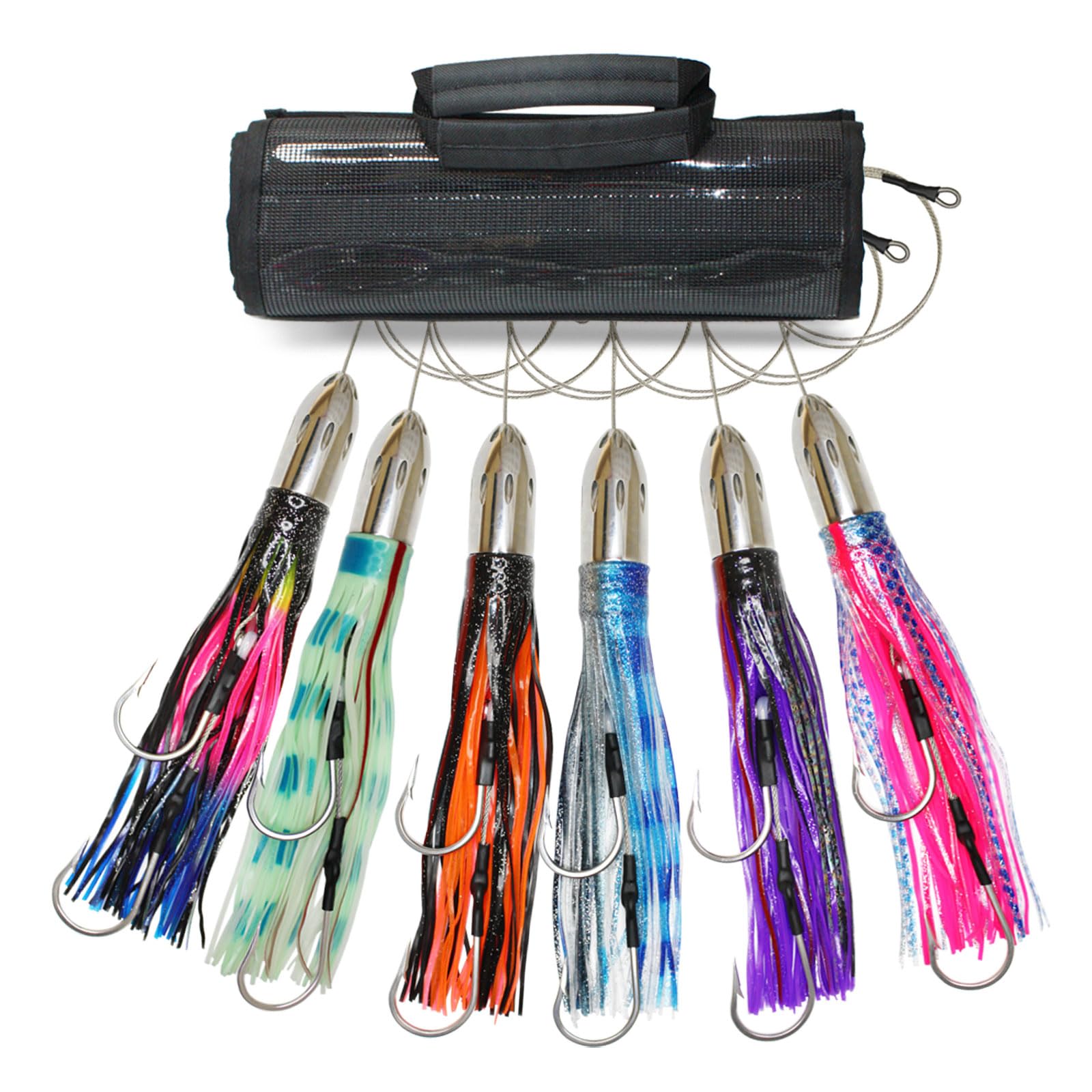 VIKETECH 12in stainless lure head close-up for saltwater durability