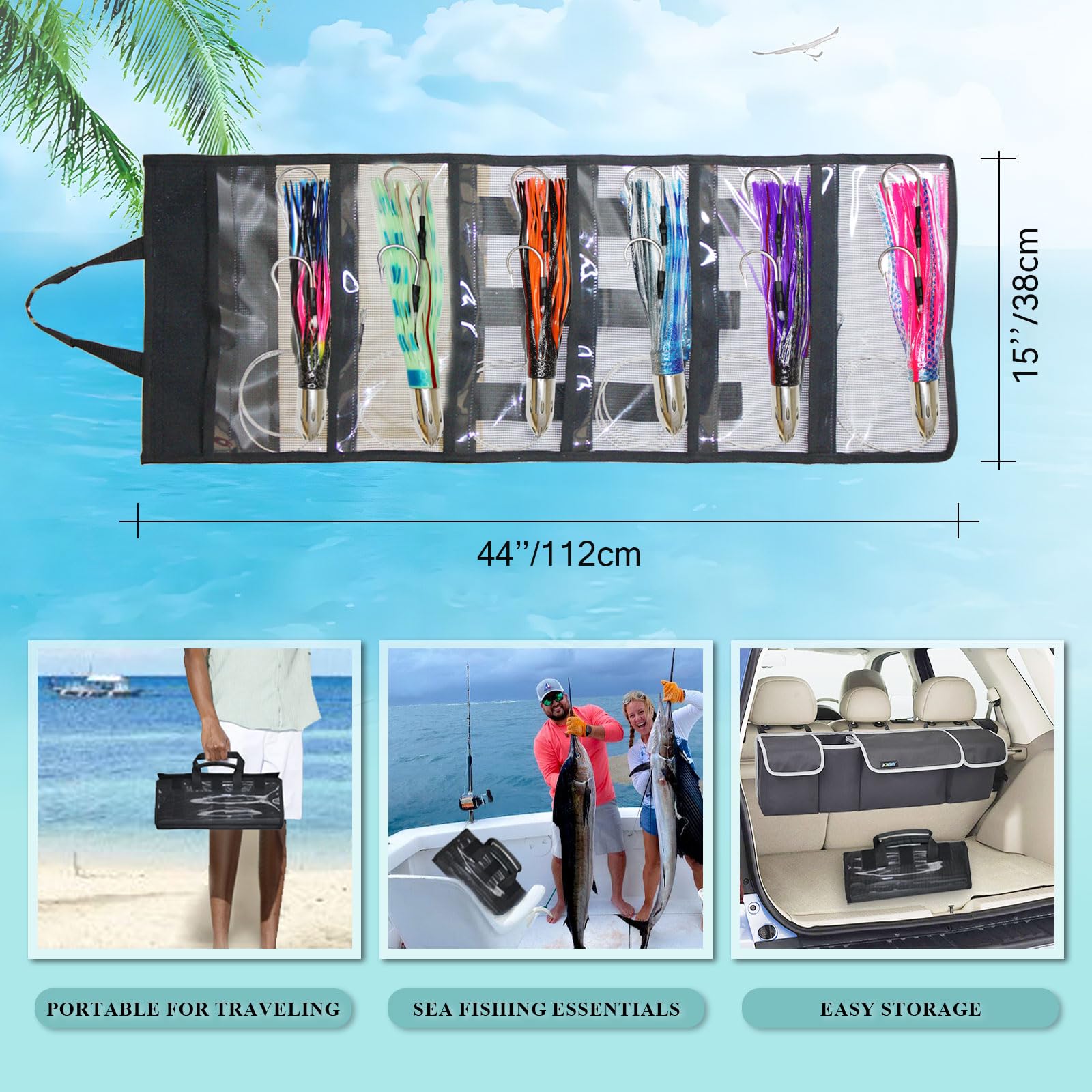VIKETECH lure body with 15.7oz weight for balanced casting