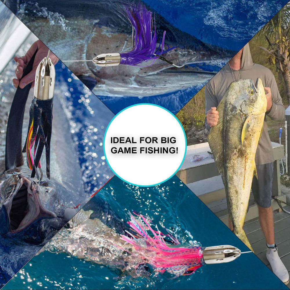 VIKETECH vibrant tail skirt enhances lure visibility underwater