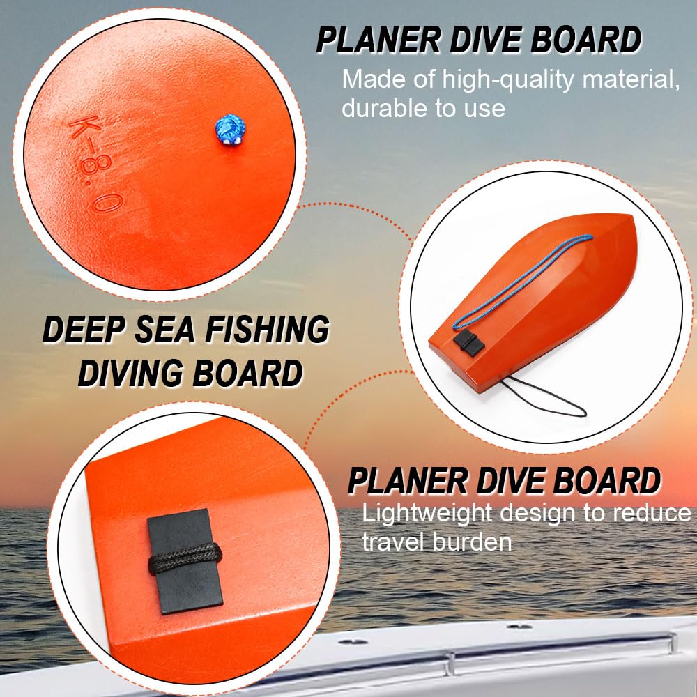 VIKETECH heavy-duty plastic diving board resists saltwater corrosion and wear.