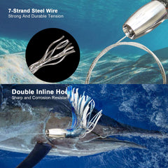 Viketech Offshore stainless head with 700lbs cable demonstrates rugged saltwater durability