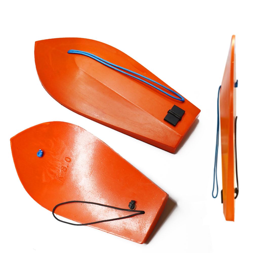 VIKETECH offshore orange deep-sea diving board with blue wire for easy water tracking.