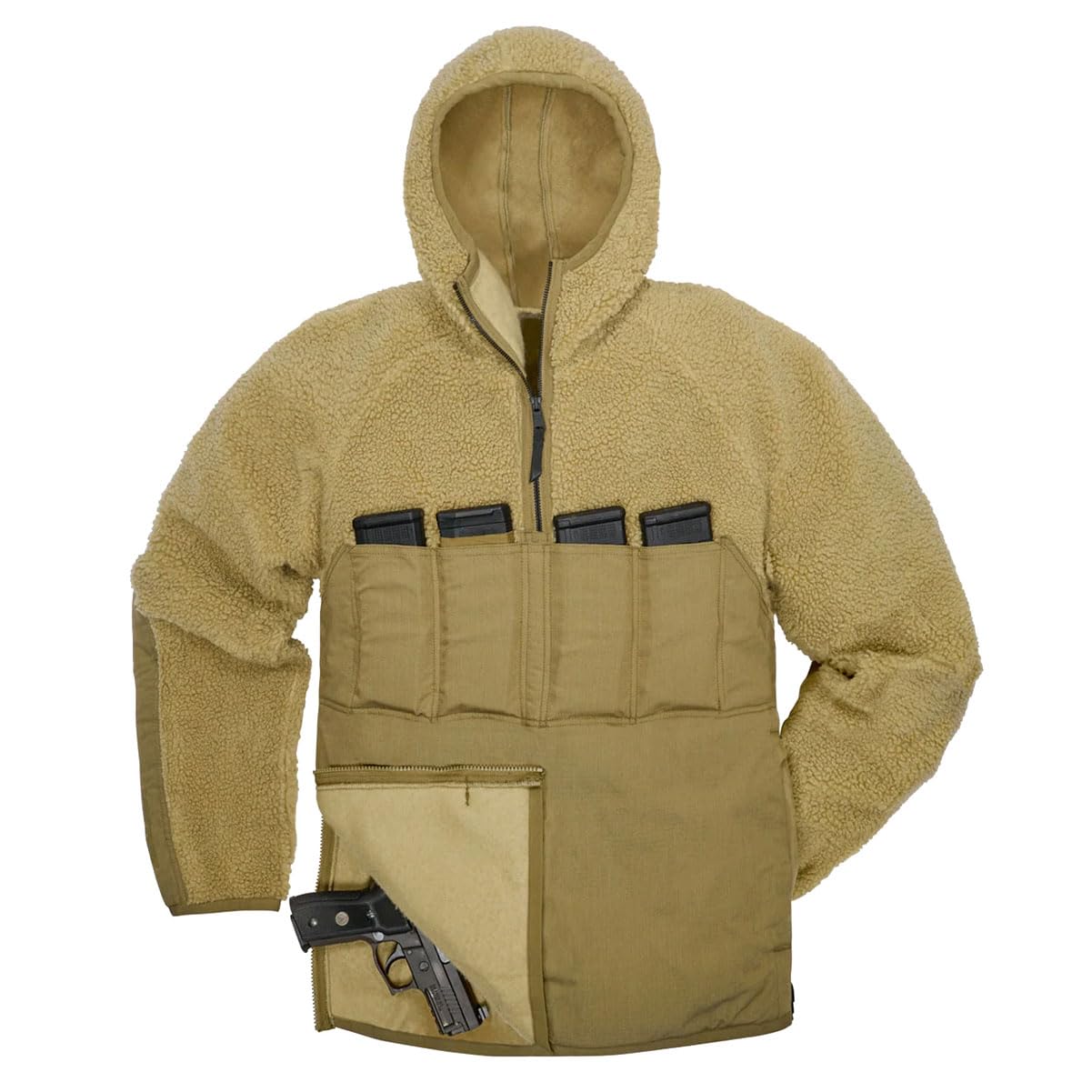 VIKTOS Basecraft sherpa pullover side zippers for quick access