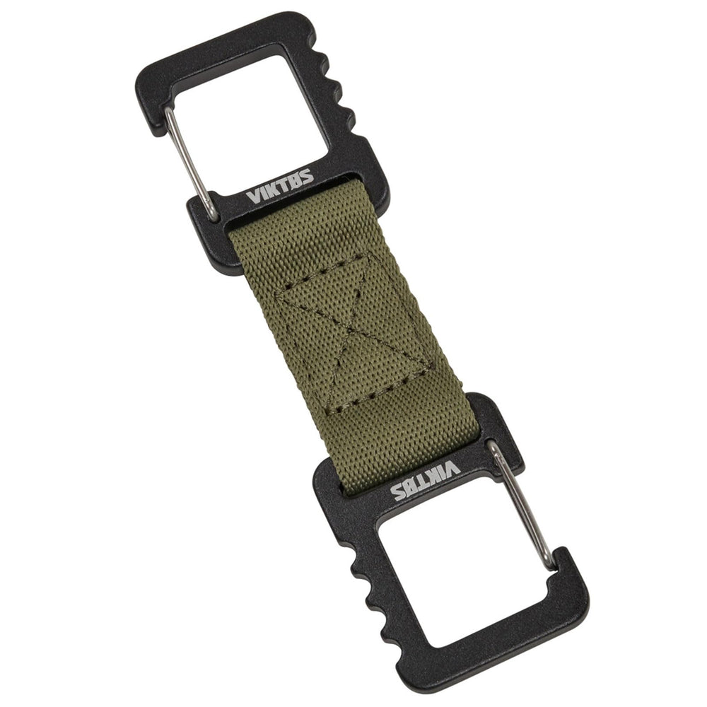 VIKTOS Double Springlock keychain with aluminum hooks for quick, secure access.