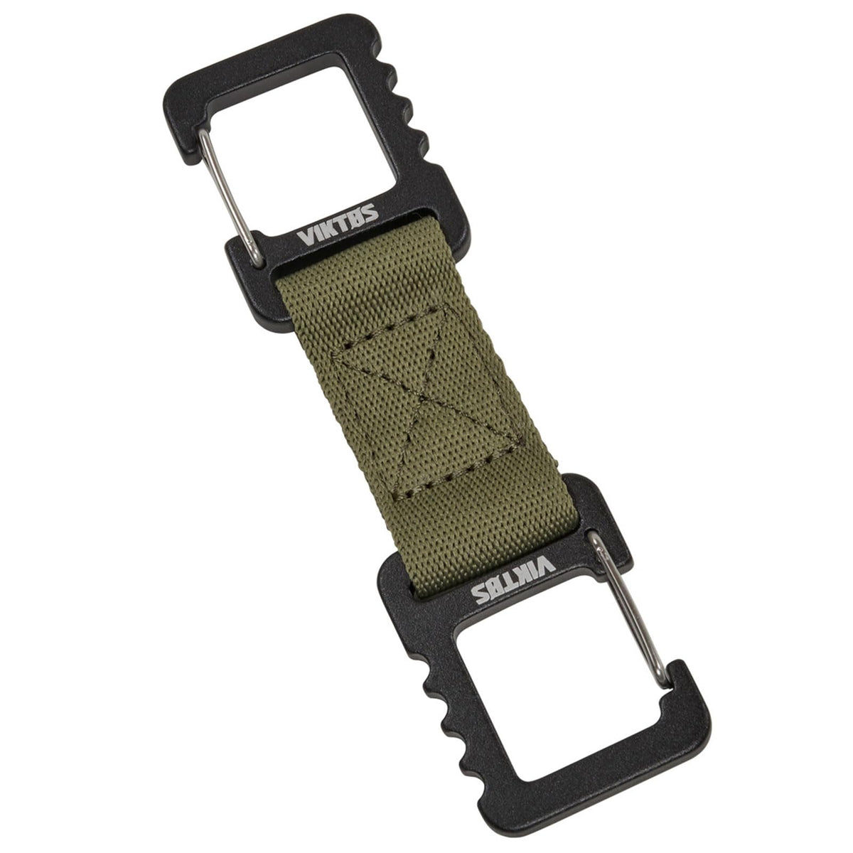 VIKTOS Double Springlock keychain with aluminum hooks for quick, secure access.