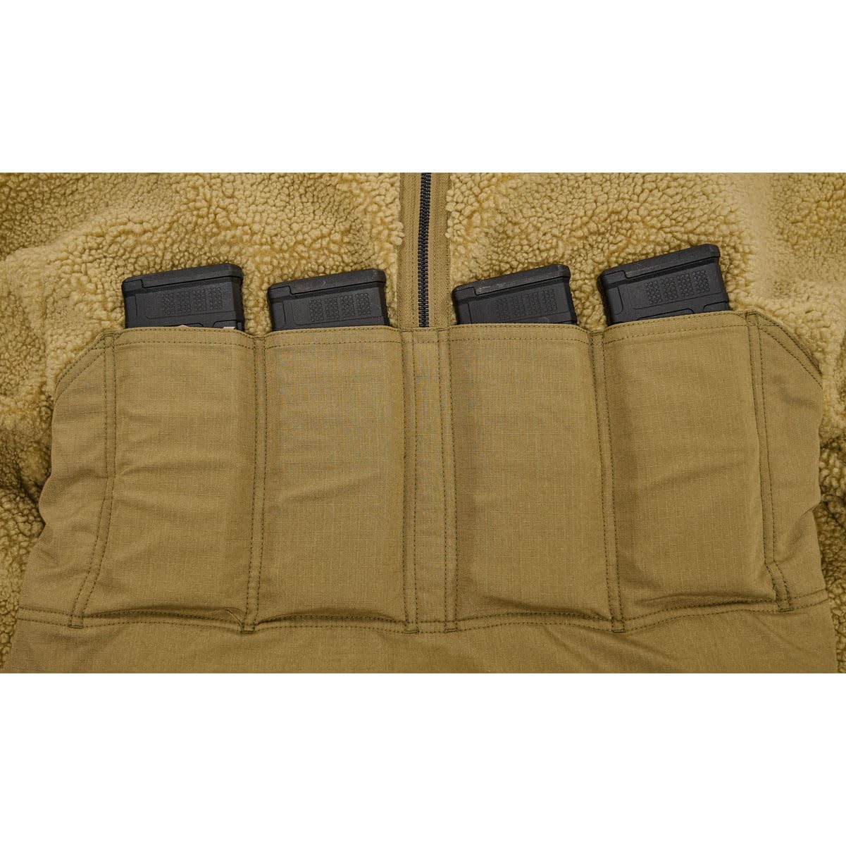 VIKTOS handwarmer pocket closeup emphasizing integrated warmth