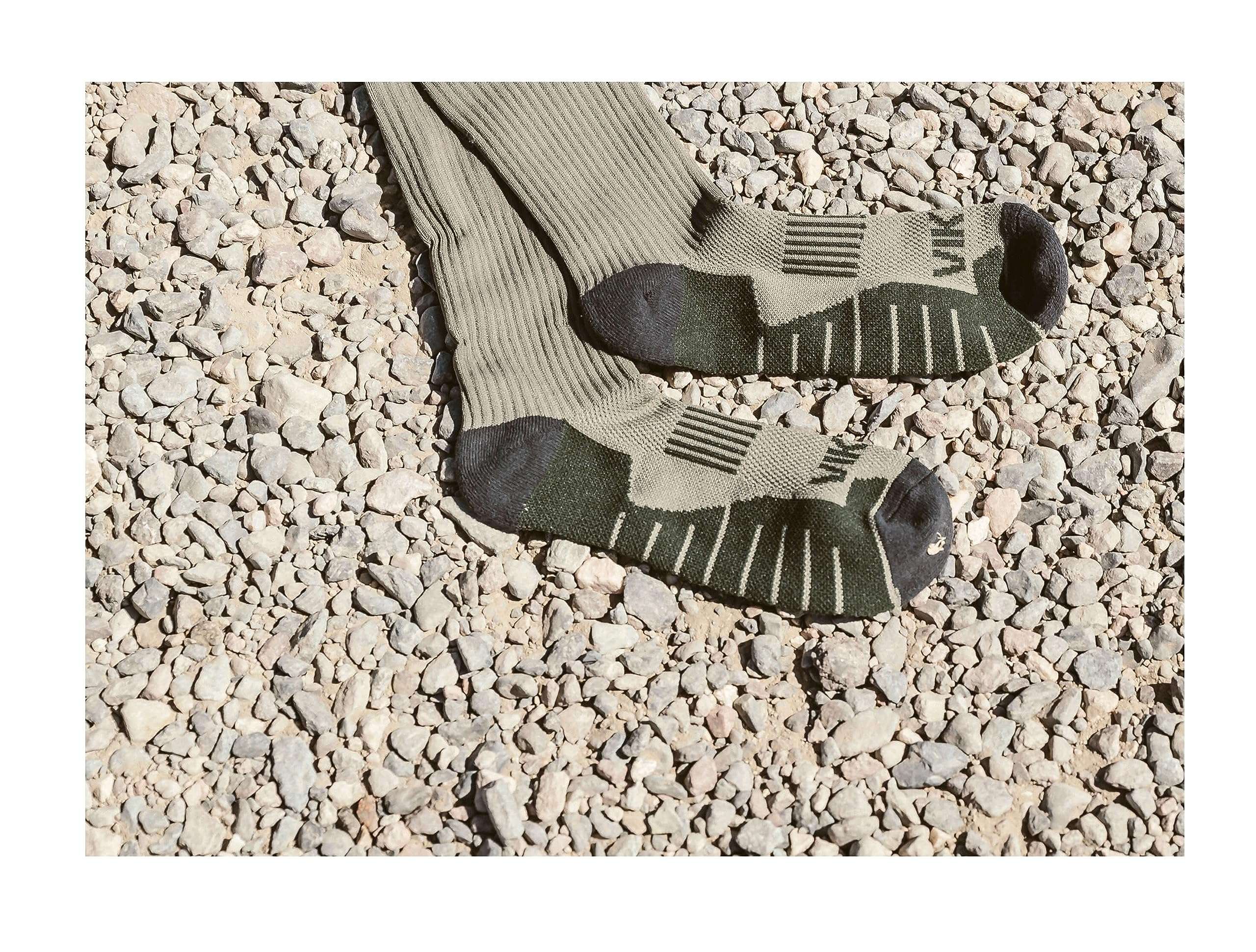 VIKTOS Johnny Combat sock displays vented instep for improved airflow
