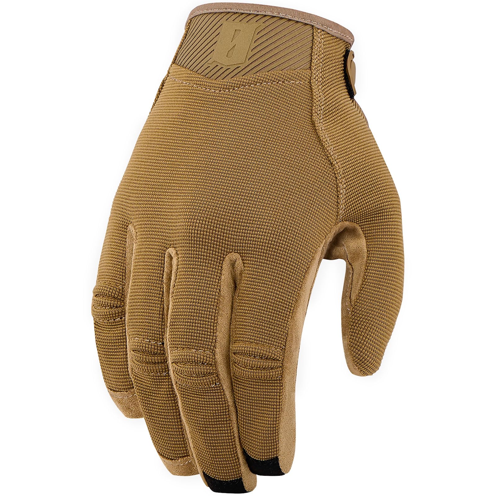 VIKTOS Patrolux K9 Glove palm close-up shows abrasion-resistant palm for durable leash work.