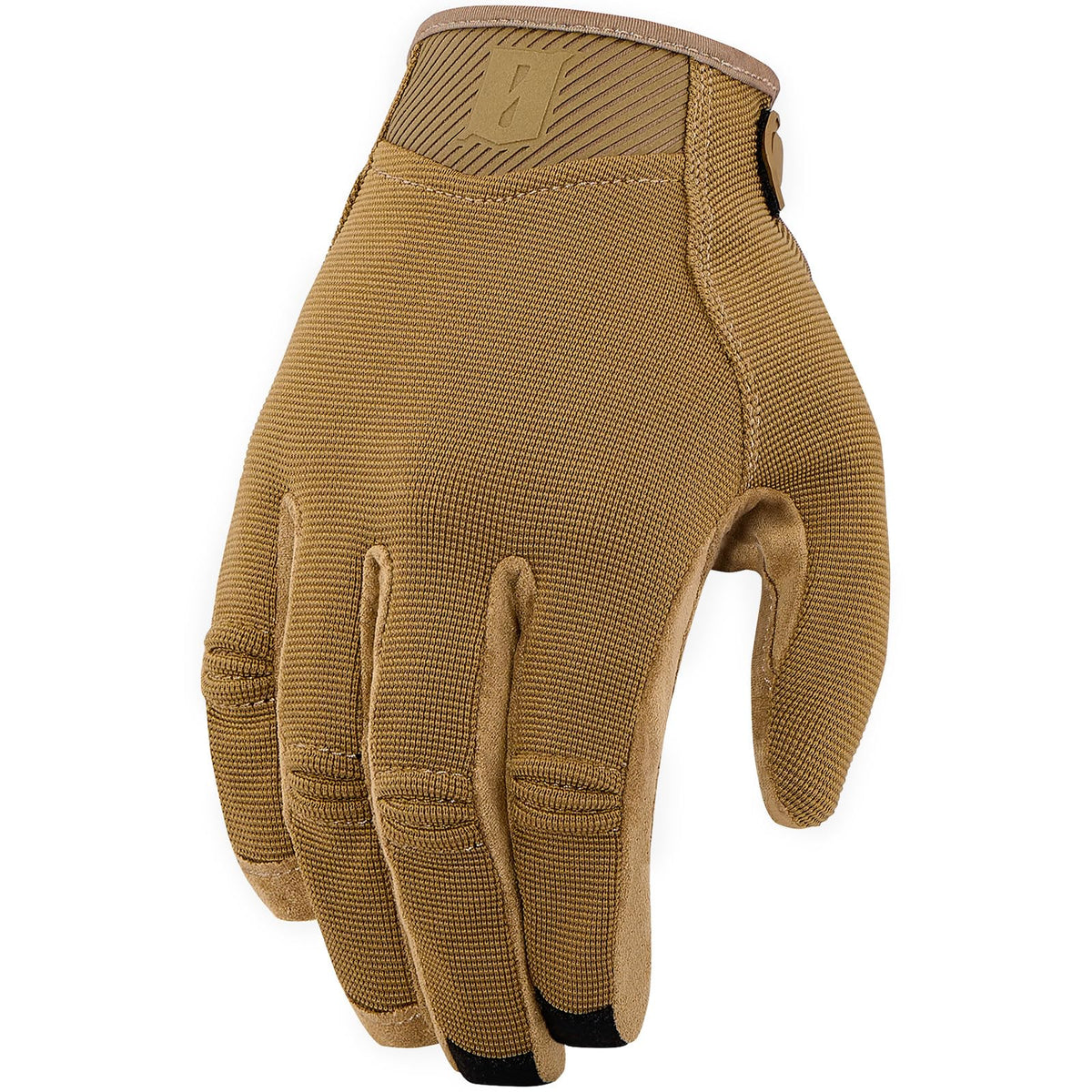 VIKTOS Patrolux K9 glove palm closeup showing abrasion-resistant grip for leash work