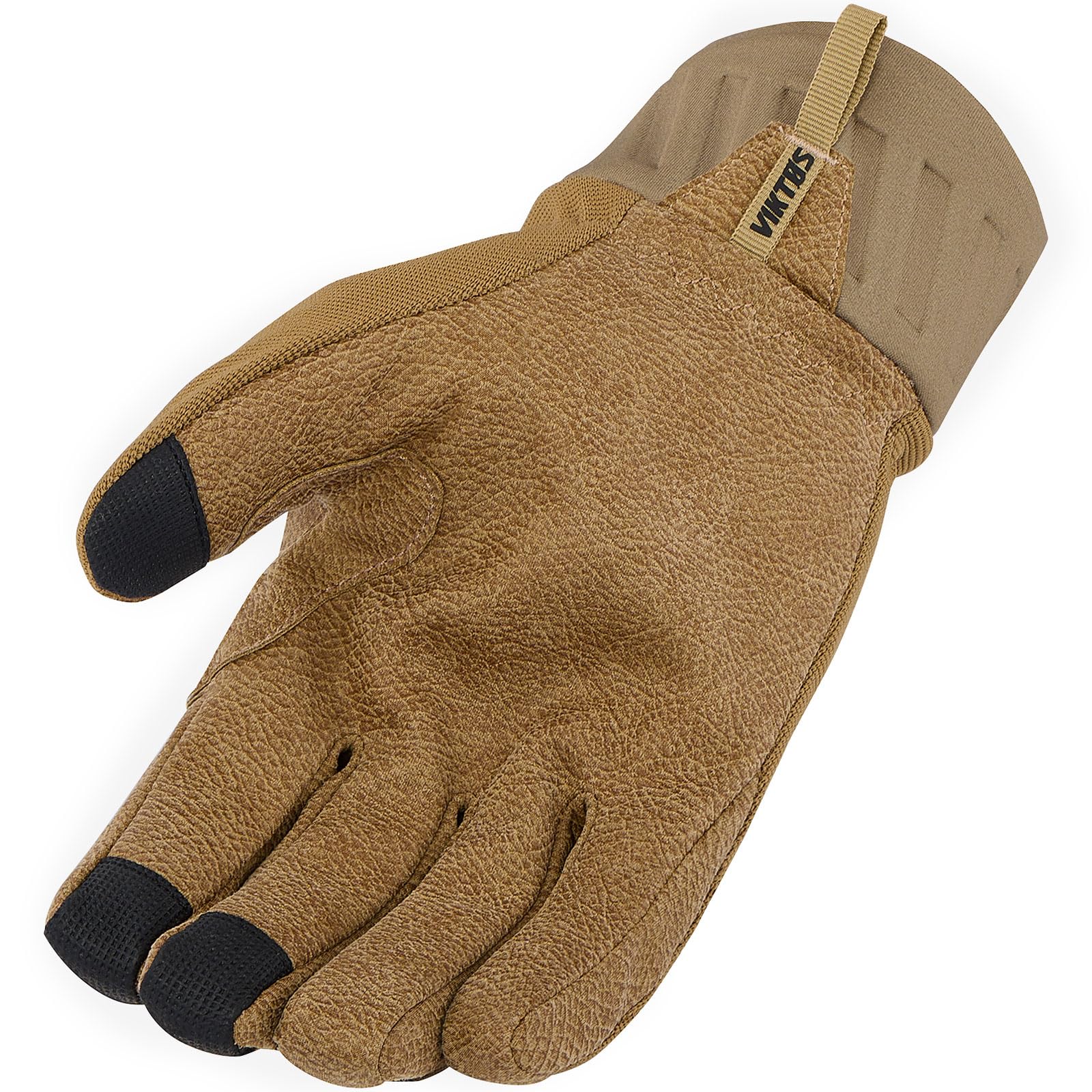 VIKTOS Patrolux WX glove palm detail highlights AX palm grip for durability