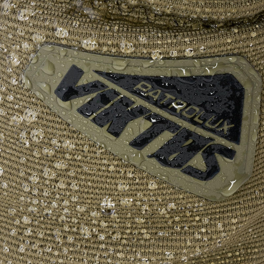 VIKTOS Patrolux WX glove reinforced-thumb-valley secures longevity during heavy wear.