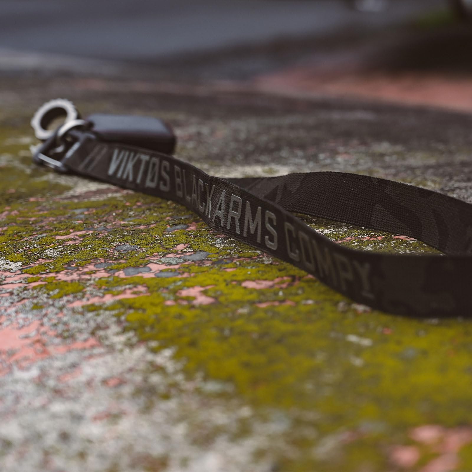 VIKTOS Springlock lanyard with 1-inch webbing delivers all-day neck comfort.
