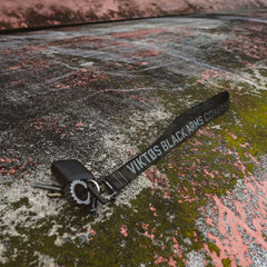 VIKTOS Black Camouflage Springlock lanyard with quick-release clip for tactical use.