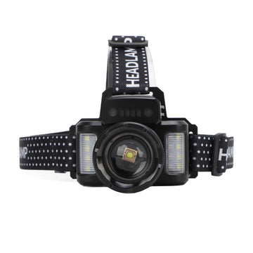 Vikye headlamp 30W LED beam lights outdoor trails clearly.