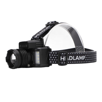 Vikye headlamp high-visibility beam enhances nighttime safety.