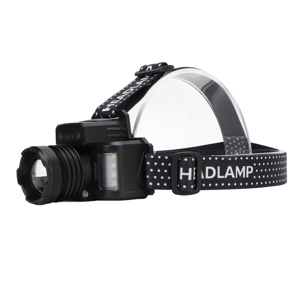 Vikye headlamp high-visibility beam enhances nighttime safety.