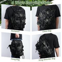 Vilante green back panel with breathable padding reduces fatigue during use.