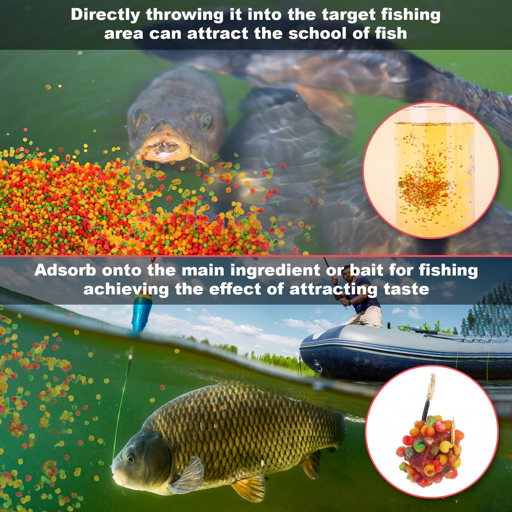 Newbie-friendly fishing bait setup with Vilbocr Powerbait