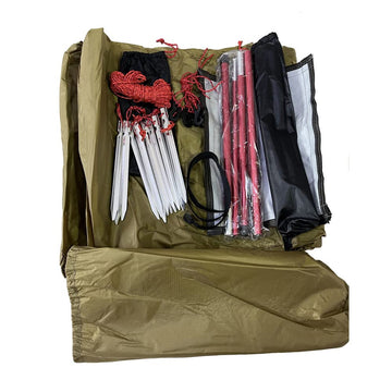 Vilemoon Tipi Hot Tent lightweight 4 lb for easy backpacking