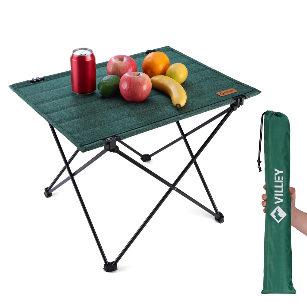 VILLEY folding camping table top with Oxford fabric provides a sturdy outdoor dining surface
