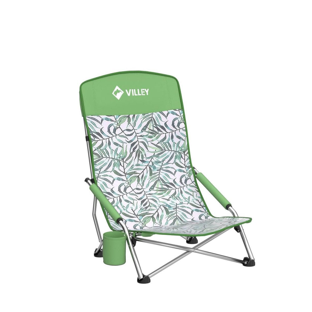 VILLEY folding mechanism demonstrates quick setup and compact storage.