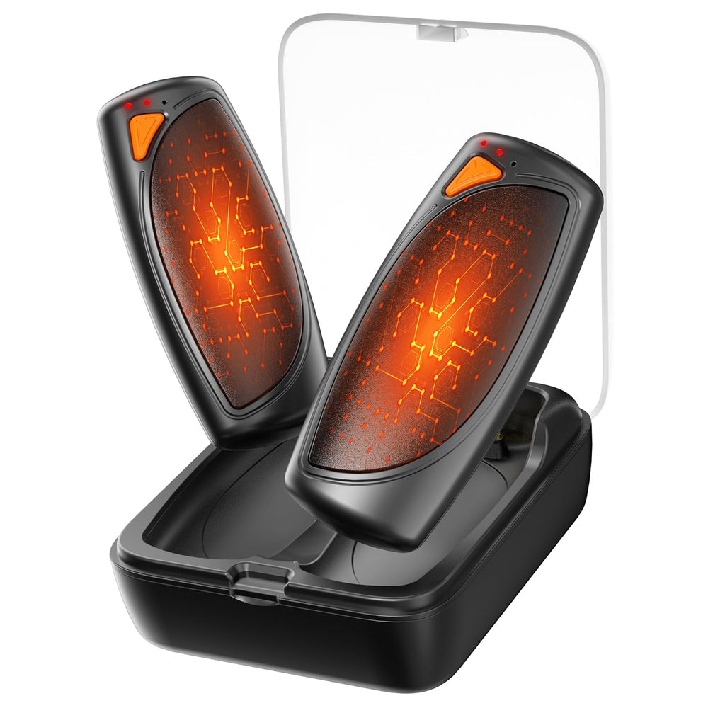 vimwing charge case with hand warmers powers all-day heat in pocket.