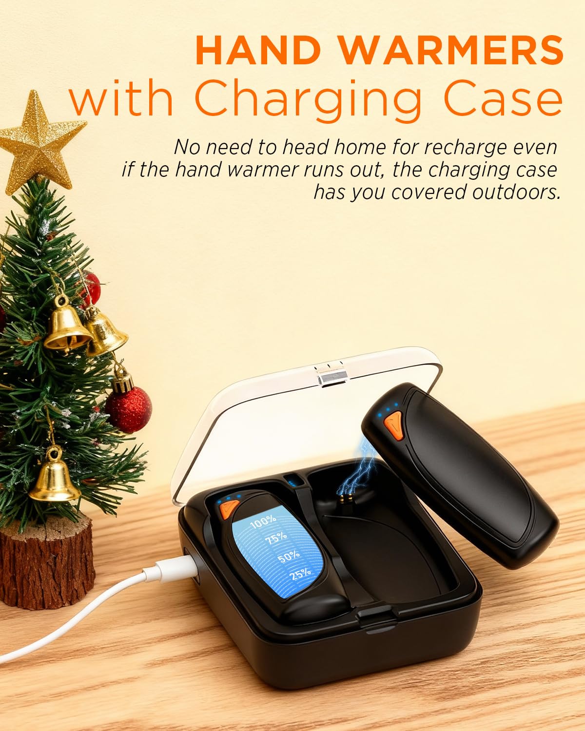 vimwing dual-sided heat hand warmers delivers 360° warmth on command.