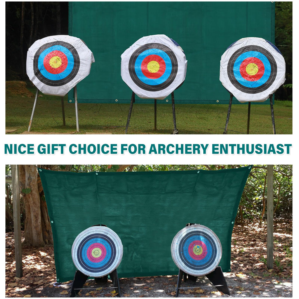 Vincreem archery backstop suitable for indoor and outdoor use.