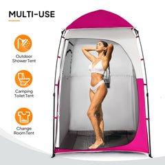 VINGLI tent features mesh floor for drainage and cleanliness.