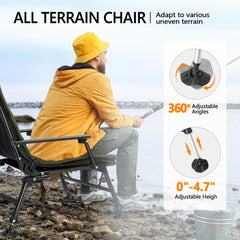 VINGLI foldable design with storage pouch makes transport effortless.