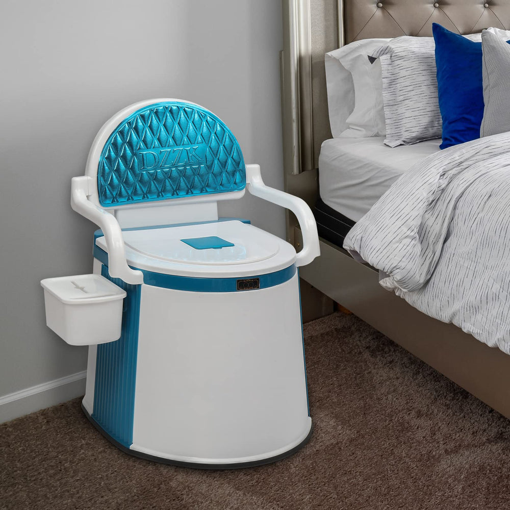 Anti-slip base keeps VINGLI toilet steady on varied terrain.