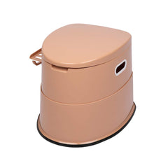 VINGLI portable toilet with anti-slip base stays stable on surfaces
