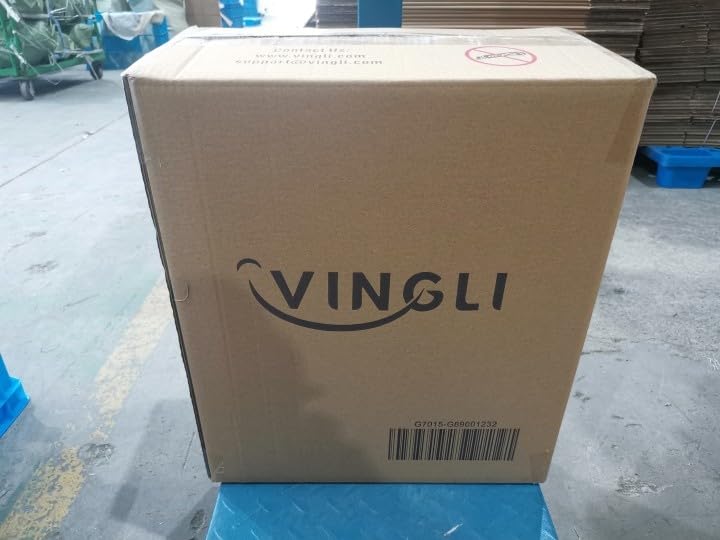 VINGLI camping and boating setup shown with this toilet.