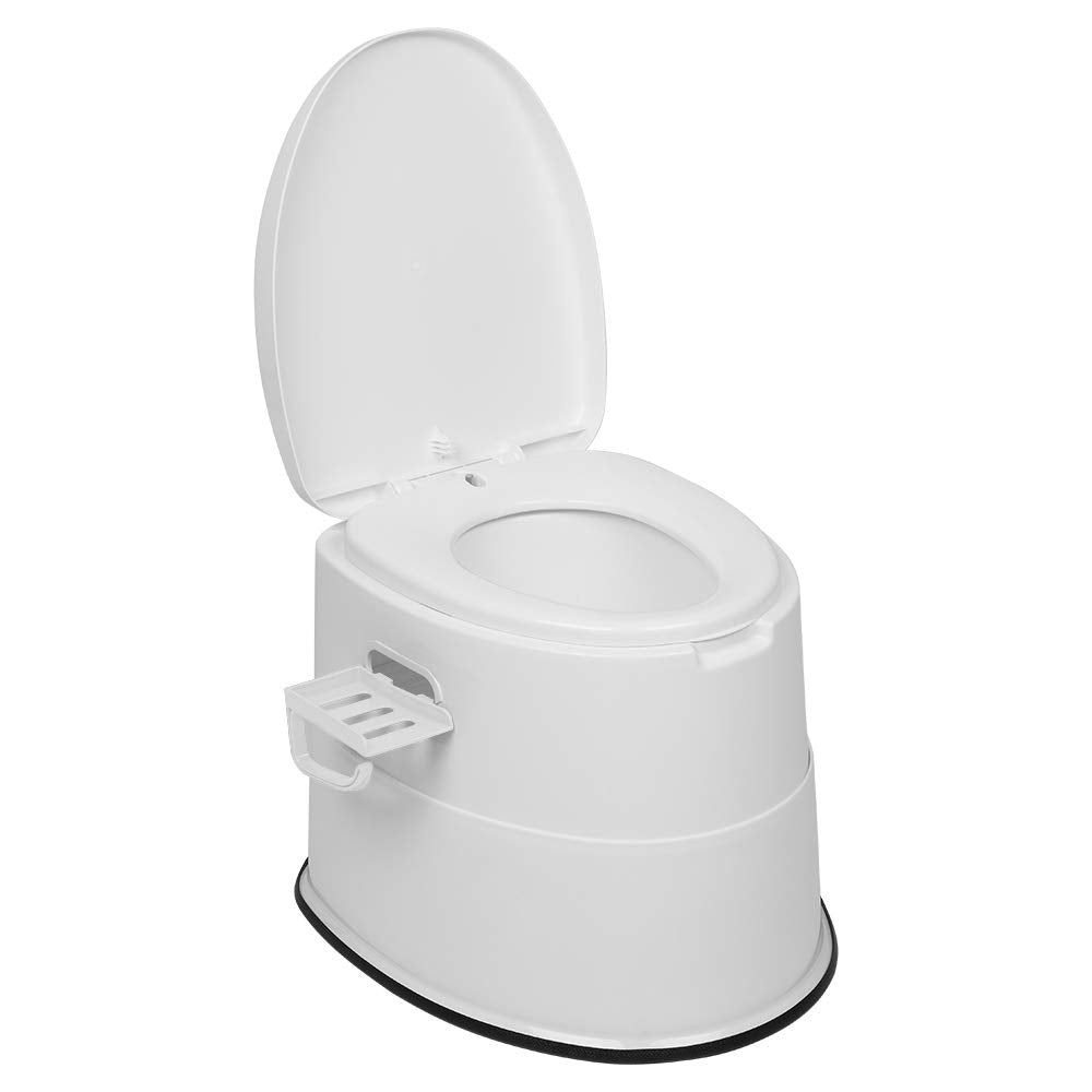 VINGLI portable toilet with detachable inner bucket for easy cleanup.