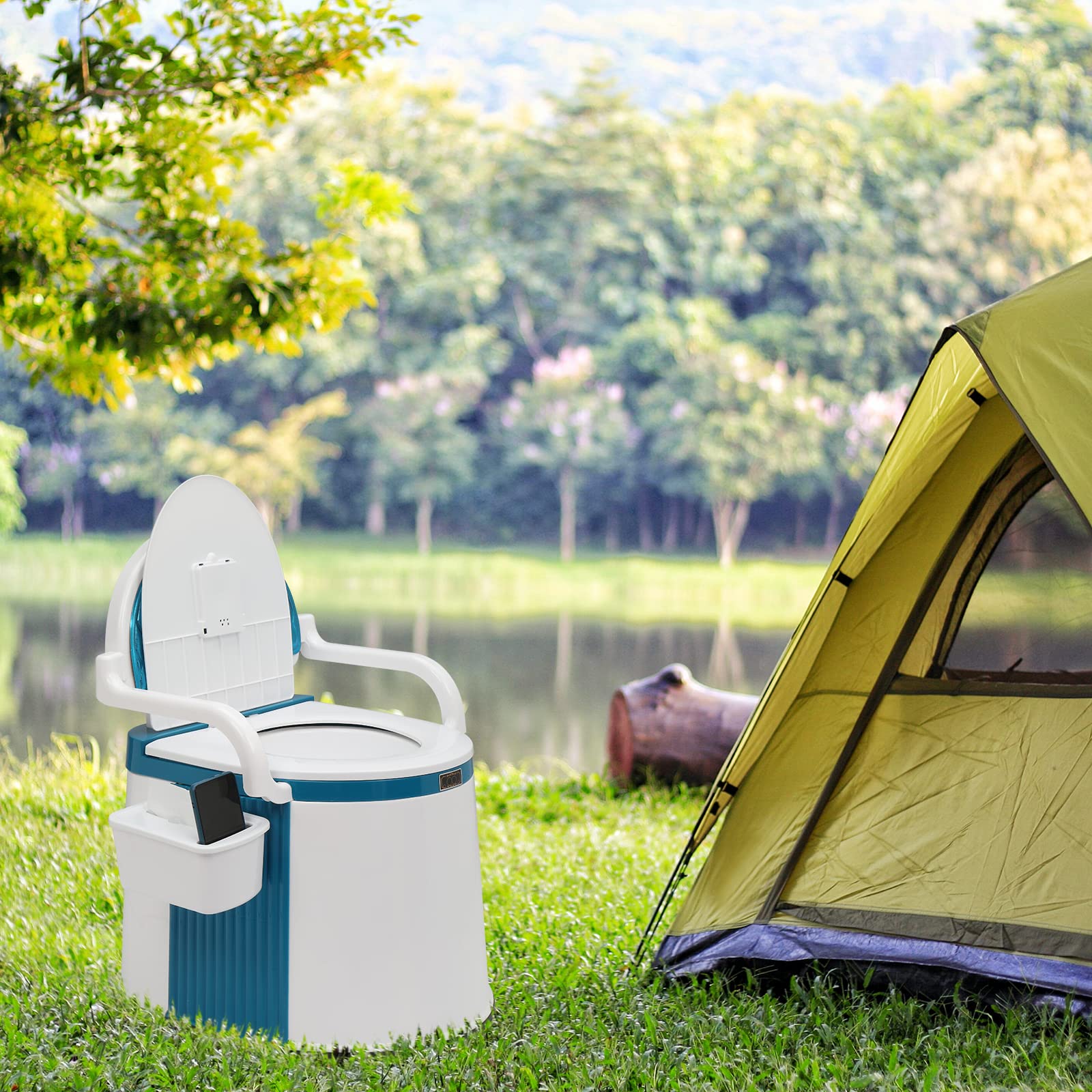 Removable inner bucket allows easy disposal and tidy travel with VINGLI.