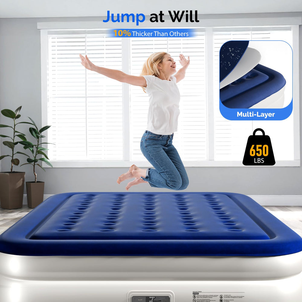 VINGLI 0.6mm PVC build offers sturdy support for guests