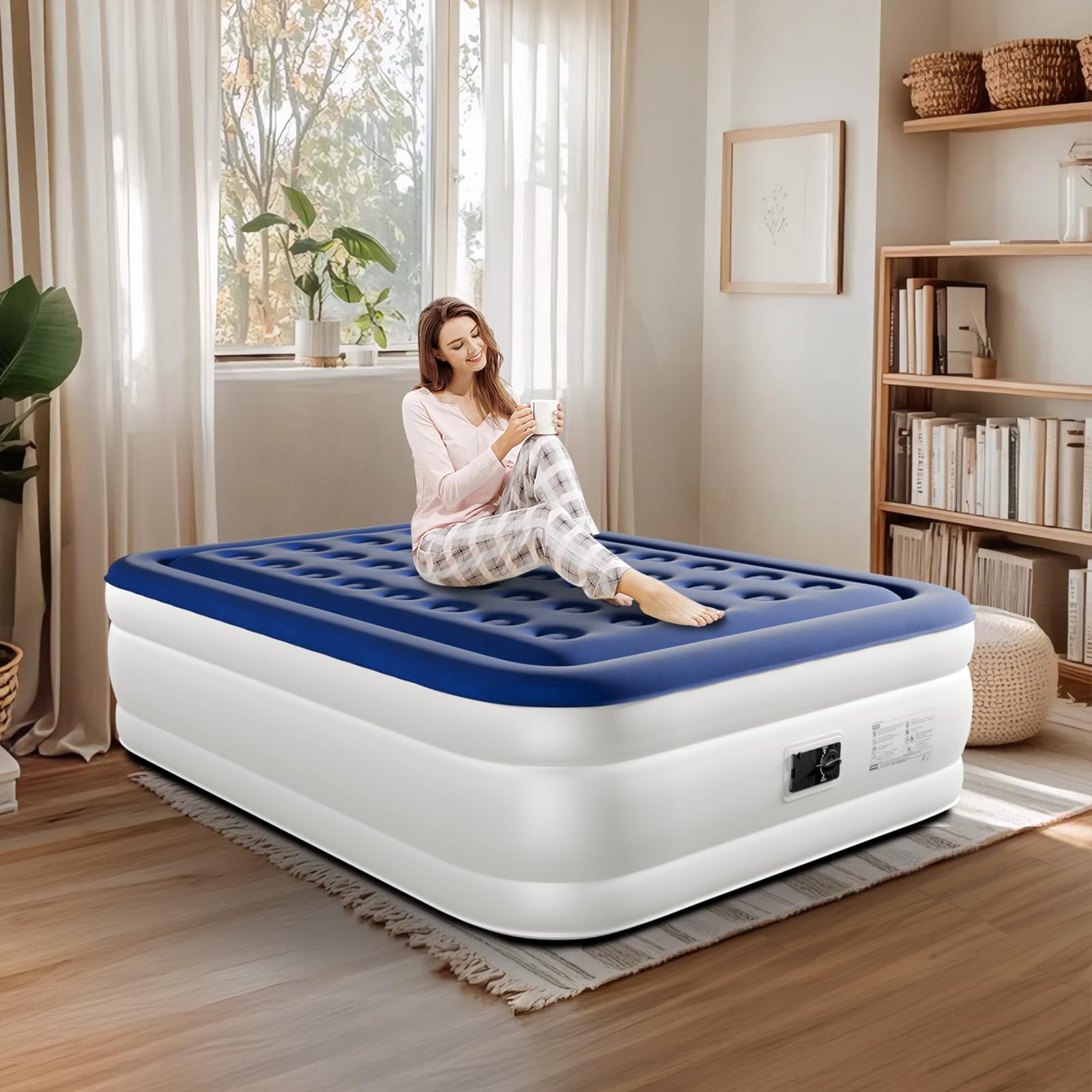 VINGLI queen mattress ships with storage bag for easy travel