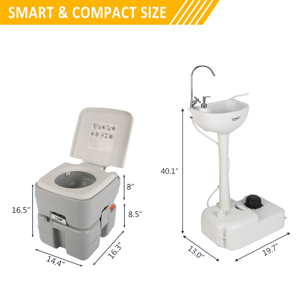 VINGLI sealing valve prevents leaks during transport and use.