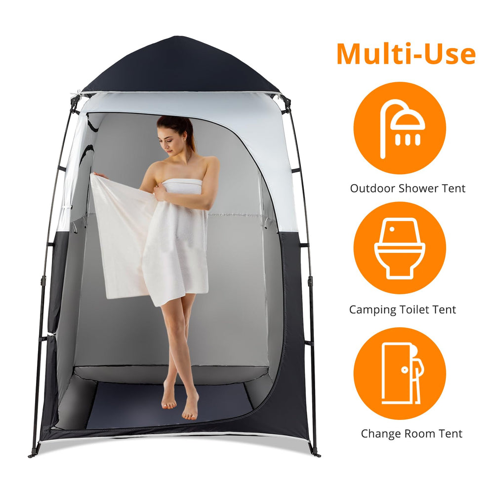 VINGLI shower tent carrying bag for easy transport and storage