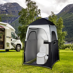 VINGLI shower tent mesh floor supports drainage and quick cleanup
